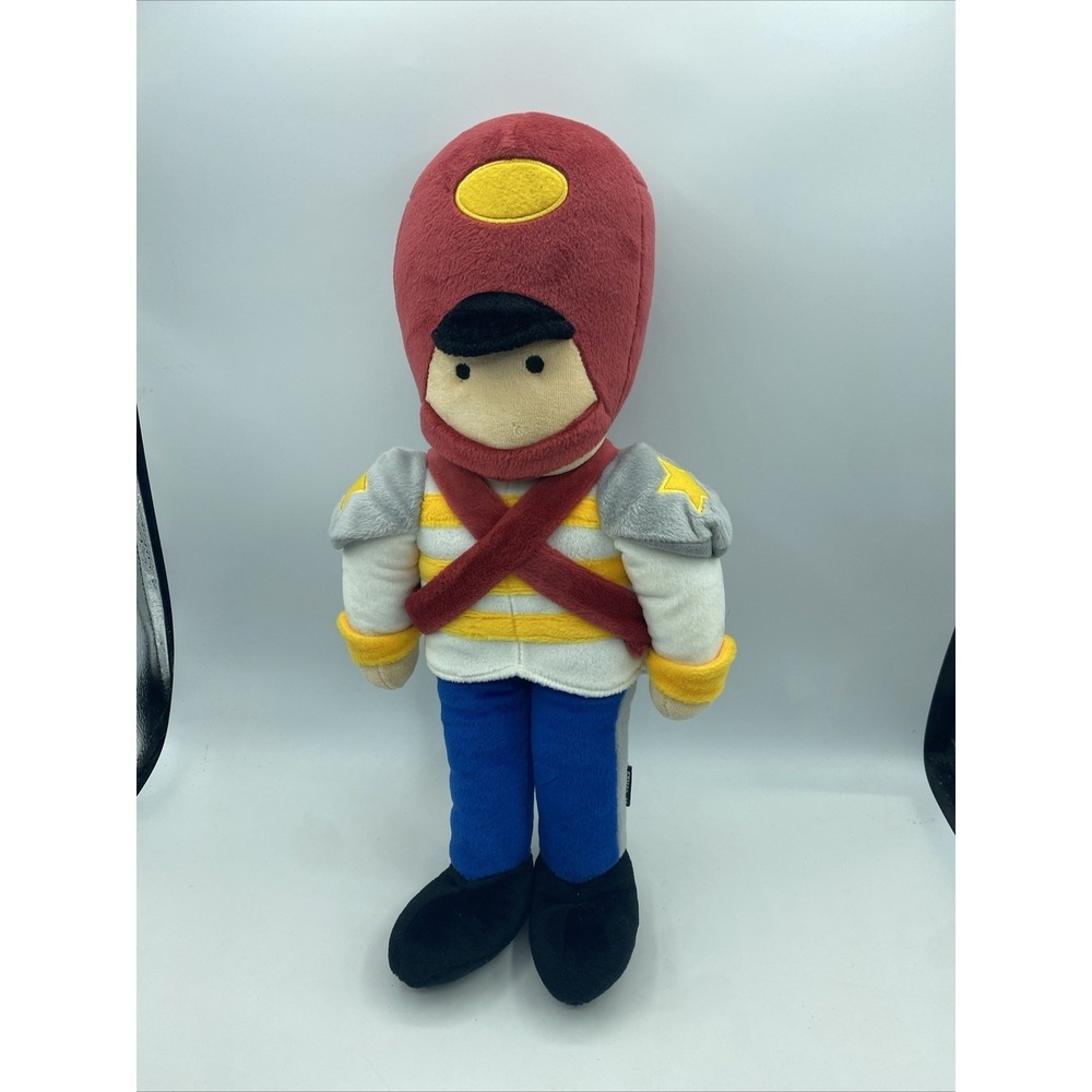 Gymboree Toy Soldier Plush Unisex Nutcracker Red White Blue 15" Excellent